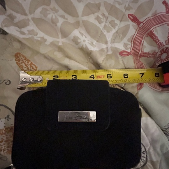 Vera Bradley Black Quilted Wallet - Picture 2 of 7